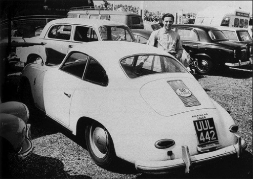 Jim-Clark et la Porsche 356 1600 S