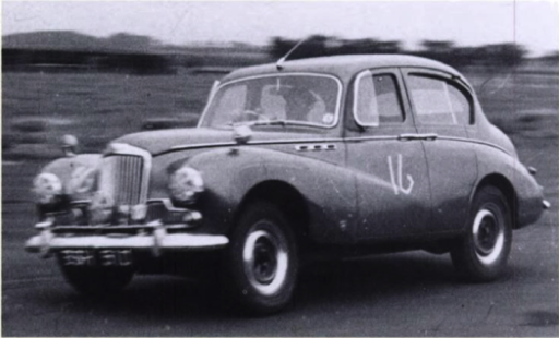 Les premières courses avec la Sunbeam