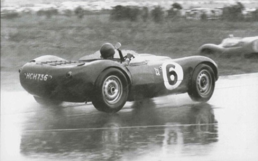 Course Aintree en 1959 avec la Lister Jaguar
© Graham Gauld